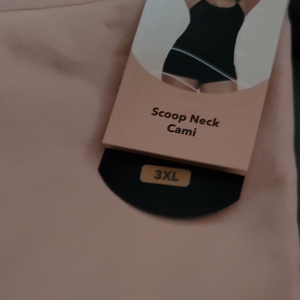 Shapermint Tan Scoop Neck Shapewear Cami